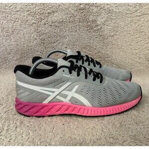 Asics FuzeX Lyte Athletic Running Shoes Sneakers Gray Pink T670N Women’s Size 10
